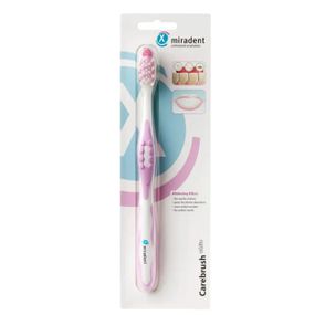 Зубна щітка Miradent Carebrush рожева