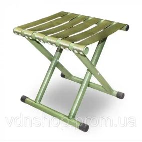 Складной стул для пикника и рыбалки без спинкой 40 см C-2