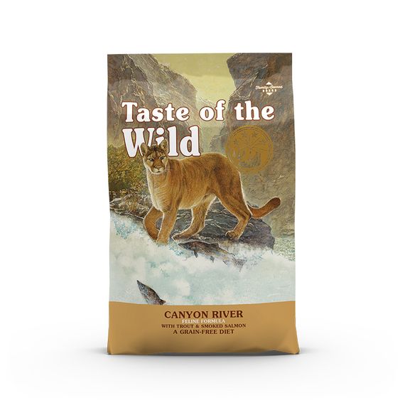 Корм Taste of the Wild Canyon River Feline Formula сухой с форелью и копченым лососем для кошек всех возрастов 2 кг | Зображення 1