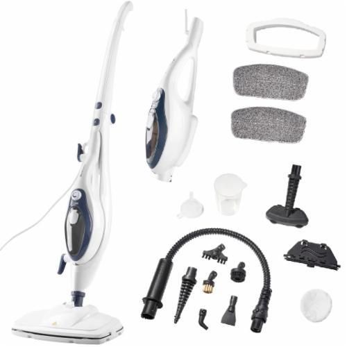 Паровая швабра-пароочиститель серебристый Crest SDM 1500 D4 (UA-01)