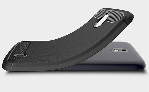 Чохол PRIMO Carbon Fiber для Nokia Series 1 Dual Sim Black | Зображення 3