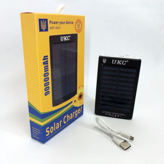 Заряджання Power Bank Solar 90000 mAh / Павербанк для планшета / Заряджання PC-476 Power Bank | Зображення 4