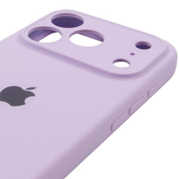 Чохол Silicone Case Full Camera Protective (AA) для Apple iPhone 17 Pro Max (6.9") Бузковий / Lilac | Зображення 3