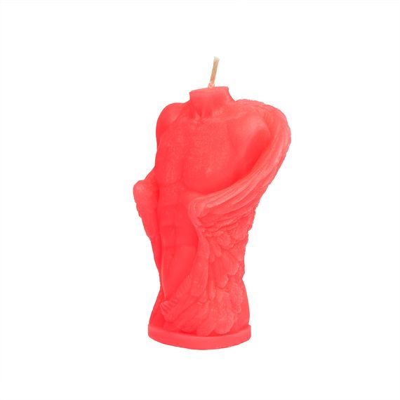Свічка LOVE FLAME - Angel Man Red Fluor, CPS07-RED Sex Aura | Зображення 1