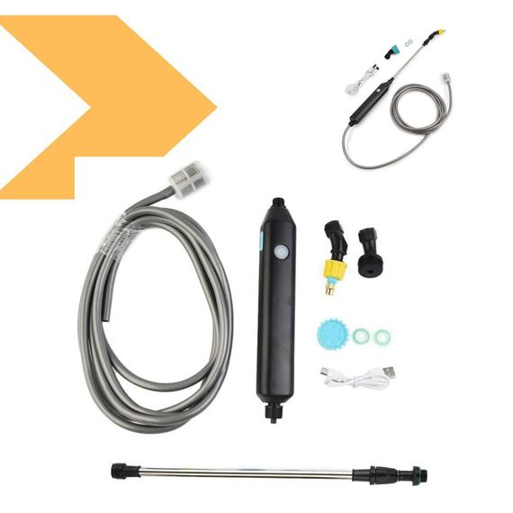 Садовий обприскувач зі шлангом XPRO 5-8 л. (46414-_312) | Зображення 1