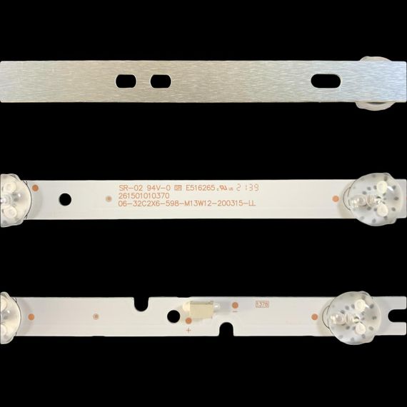 LED підсвітка TV 32" 06-32C2X6-598-M13W12-190130 06-32C2X6-598-M13W12-200315-LL 32DH3004 2шт. | Зображення 1