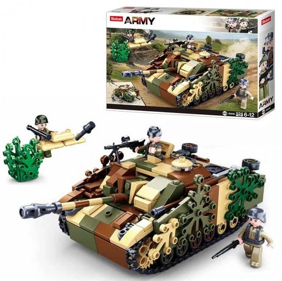 Конструктор Sluban Танк M38-B0858 524 деталі