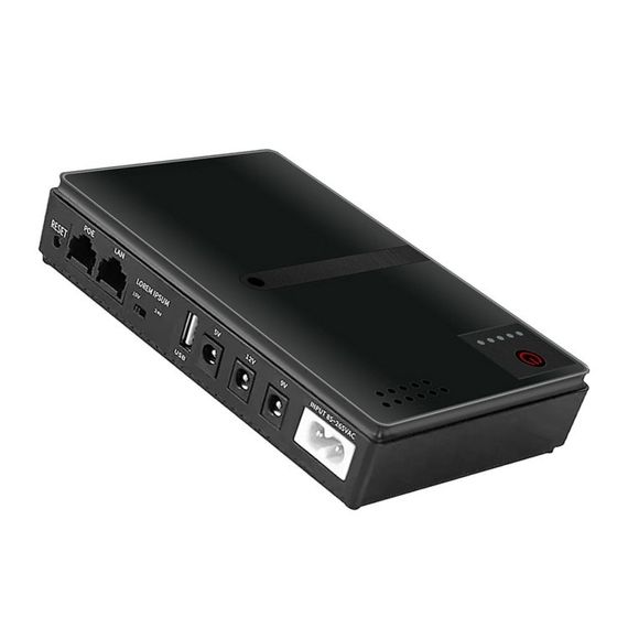 Мини UPS ДБЖ для роутера DC1018L источник бесперебойного питания 5/9/12В павербанк БЕЗ Аккумуляторов | Зображення 6