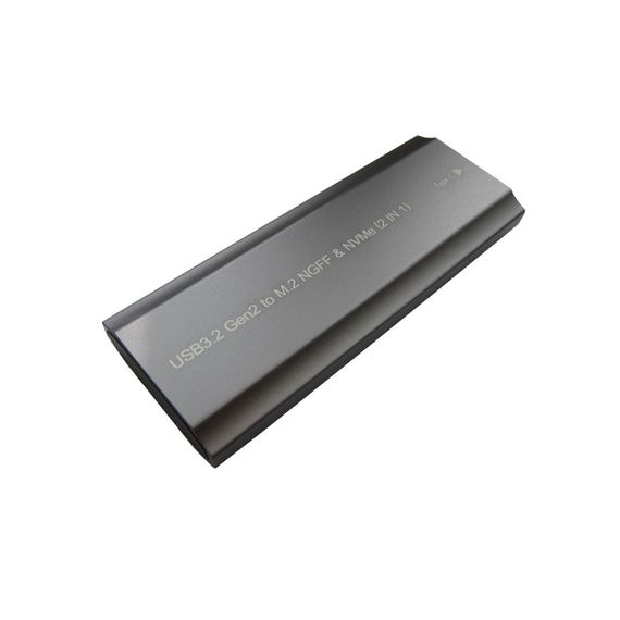 Карман внешний Dynamode M.2 SSD NVMe/SATA combo USB3.2 GEN2 USB-C (DM-CAD-SSD05) | Зображення 3