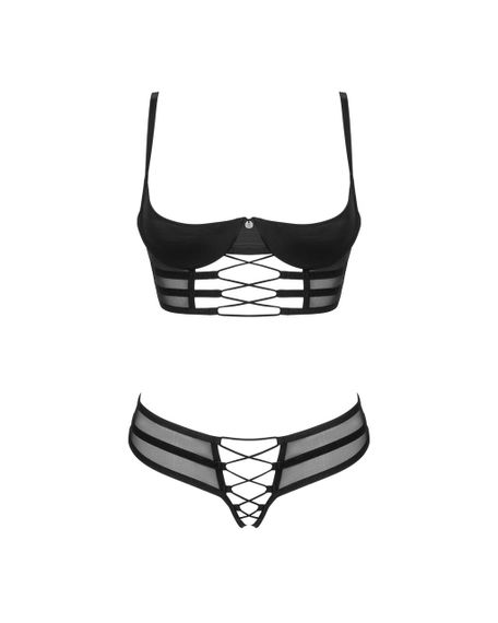Комплект Obsessive Roxelia 2-pcs crotchless set XL/2XL Sex Aura | Зображення 2
