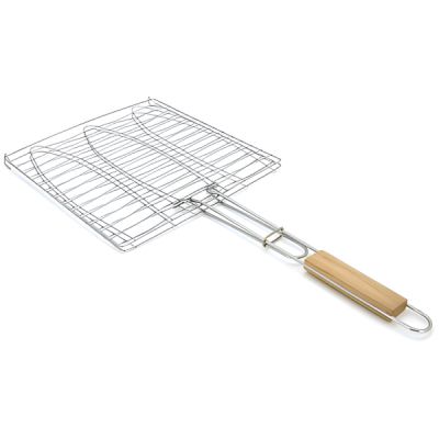 Решётка для гриля Voltronic 28х28 см, на три риби (YT-GRf28) | Зображення 2