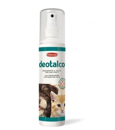 Дезодорант для вовни котів та собак Padovan Deo Talco, 125 мл