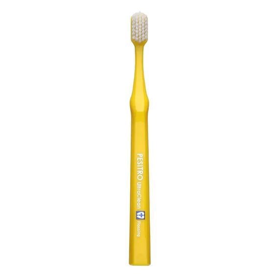 Зубна щітка Pesitro 3180 Flossing, жовта