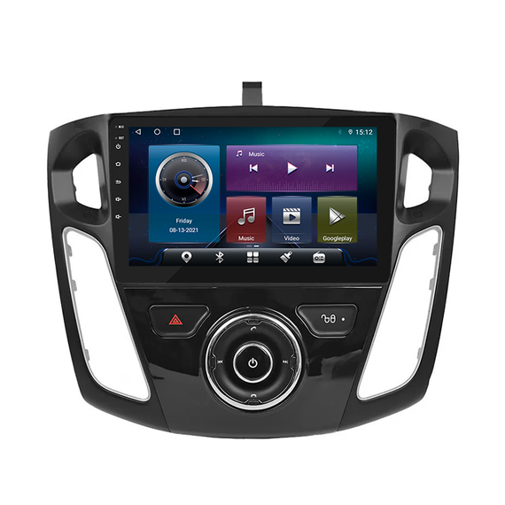 Штатная автомобильная магнитола Lesko Ford Focus 3 (2011-2015гг.) 9" 4+32GB 4G+CarPlay Premium GPS Форд
