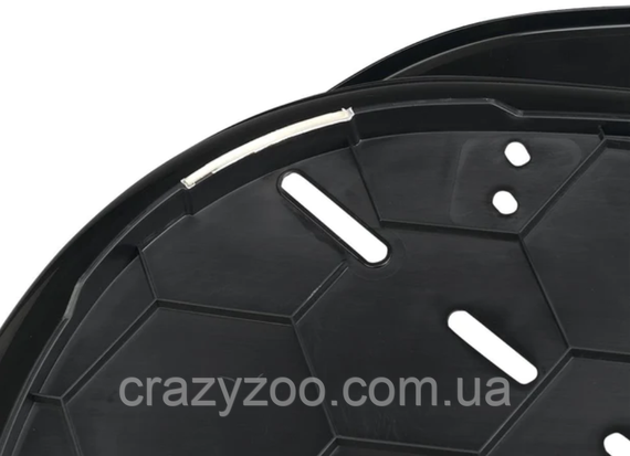 Пластиковий лежак для собак та котів Ferplast Siesta Deluxe 4 чорний 61.5х45х21.5 см 70204936 | Зображення 4