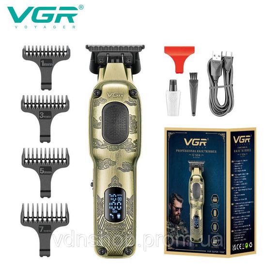 Профессиональный беспроводной триммер, Профессиональная окантовочная машинка для стрижки волос UN-74 | Зображення 1