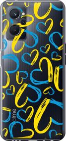 Чехол на Realme 9i Сердца UA "5292u-2705-17620"