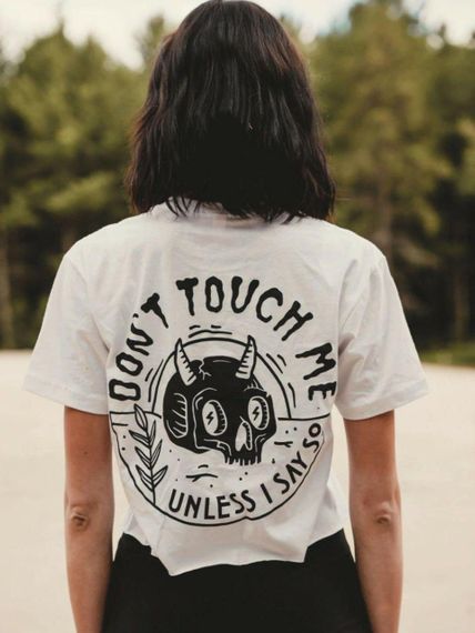 Футболка жіноча з принтом повсякденна L Білий