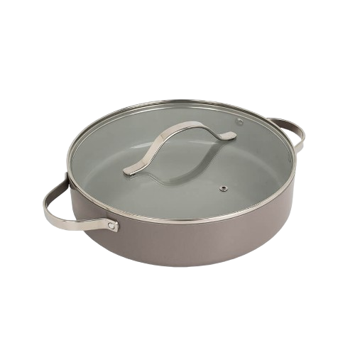 Каструля 3,95л з кришкою а/п Ceramic MR-4009-28S Maestro