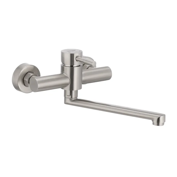 Смеситель кухонный настенный Mixxus SUS 005 (SS2814)