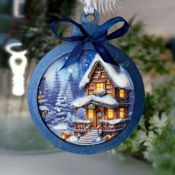 Творчий набір для створення 3-х ялинкових прикрас "Fairytale Christmas" FDCKW-051 | Зображення 5