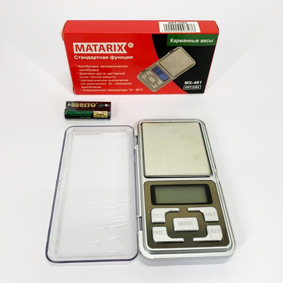 Карманные весы для взвешивания, Компактные электронные весы для ювелиров Супер точные VO-27 | Зображення 1