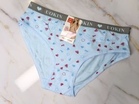Труси жіночі блакитного кольору UO KIN розмір XL