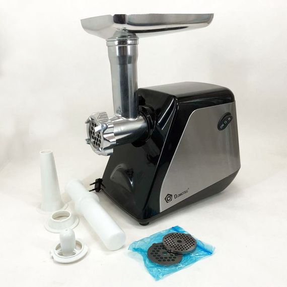 Електрична м'ясорубка Domotec MS-2022, м'ясорубка для дому, м'ясорубка для домашньої ковбаси | Зображення 9
