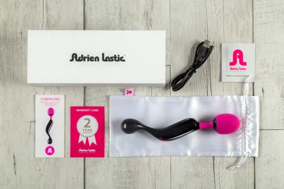 Вібратор 2 в 1 SYMPHONY Sex Aura | Зображення 5