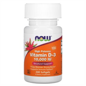 VIT D-3 10,000 IU - 240 sgels