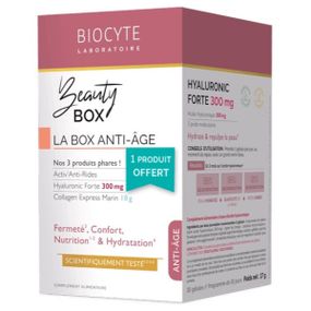 Комплекс для кожи Biocyte Beauty Box La Box Anti-Age 30 gel + 30 caps + 10 sticks