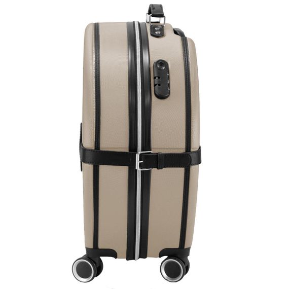 Валіза Semi Line 24" (M) Champagne/Black (T5674-3) | Зображення 5