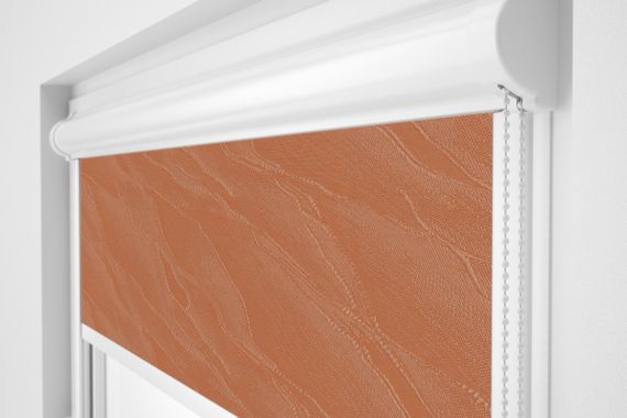 Рулонна штора Rolets Вода 2-1844-375 37.5x170 см закритого типу Теракотова | Зображення 1