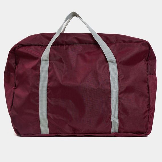 Складна дорожня сумка з кріпленням на валізу (48х32х16см), XL-676, Бордовий / Водонепроникна сумка для подорожей | Зображення 9