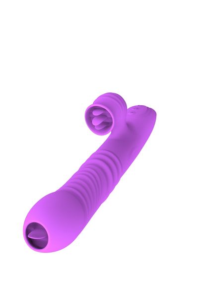 Вібратор Fanny USB -Purple Sex Aura | Зображення 1