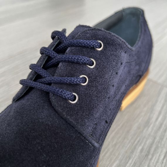 Замшевые синие туфли 42 размер – на стопу 27,8 см | Зображення 3