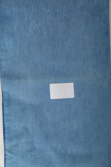 Джинсы мужские однотонные  -уценка, цвет голубой, 247R1242-1-U-23 | Зображення 5