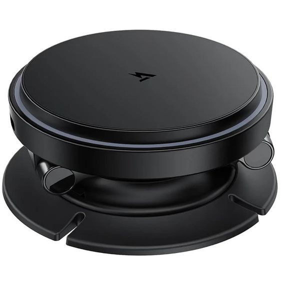 Автодержатель с БЗУ Acefast D65 Magnetic Wireless Charging 15W Black | Зображення 3