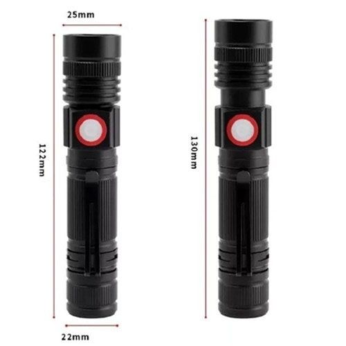 Очень яркий фонарь BL-502, Портативный светодиодный фонарь с USB-зарядкой Тактичный ручной IQ-44 | Зображення 2