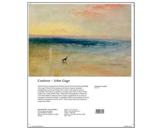 Книги про життя відомих художників Вільям Тернер Turner. John Gage Подарункові книги про мистецтво | Зображення 3