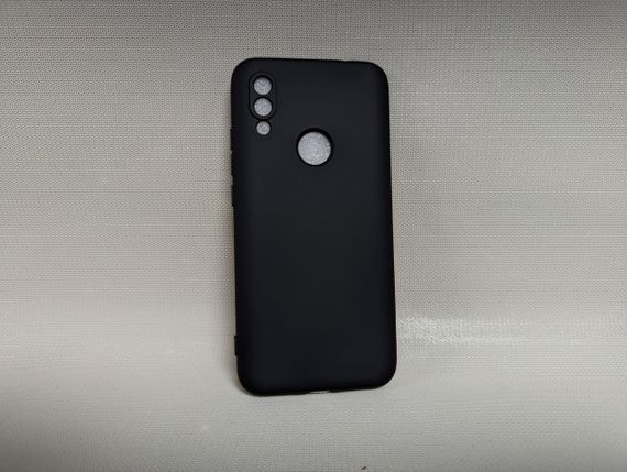 Xiaomi Redmi 7 | Протиударний чохол Wave | Soft Touch | Чорний