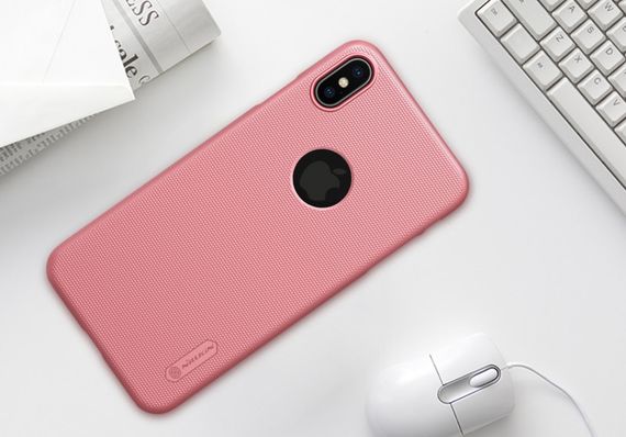 Чехол Nillkin Matte для Apple iPhone XS Max (6.5") Розовый / Rose Gold | Зображення 1