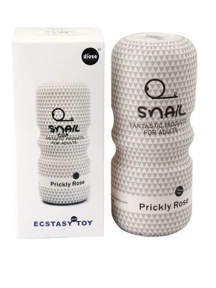 Мастурбатор чашка Snail Cup (Anal) Babydoll Універсальний. Сірий 103-2 | Зображення 9