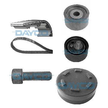 Ремень ГРМ компл. Audi A4/A6/A8 / VW Passat 2.5 TDI 97-05, Dayco, KTB395,