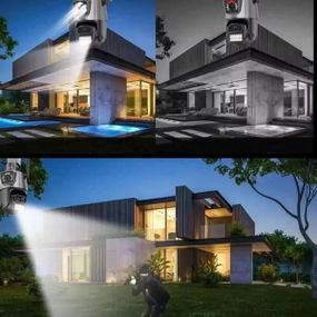 Камера відеоспостереження IP вулична поворотна 4G APUAICA Y-P11 QQ6 Чорна