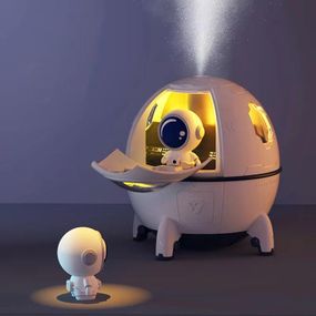Зволожувач – аромадифузор Humidifier Астронавт 2в1 220мл з підсвічуванням