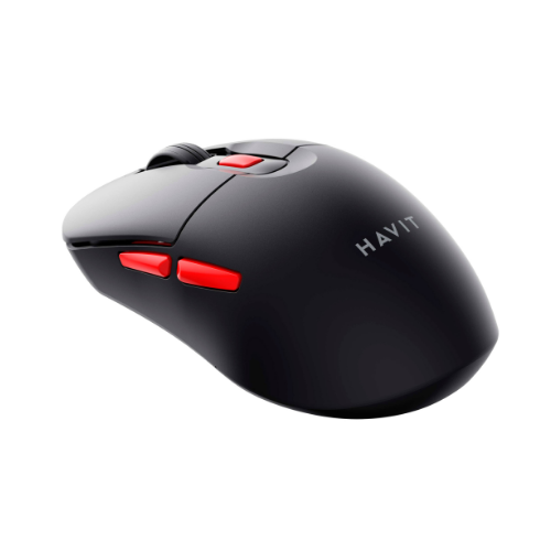 Мишка бездротова Havit Dual Mode HV-MS59WB чорний/червоний | Зображення 1