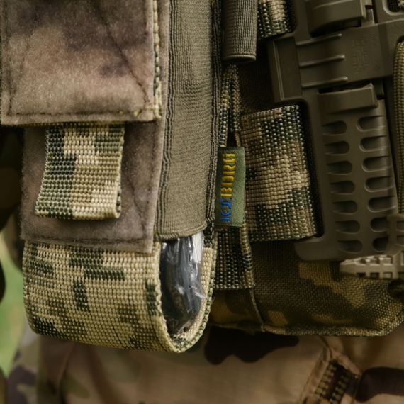 Подсумок под турникет открытого типа с креплениями для тактических ножниц и маркера пиксель | Зображення 9