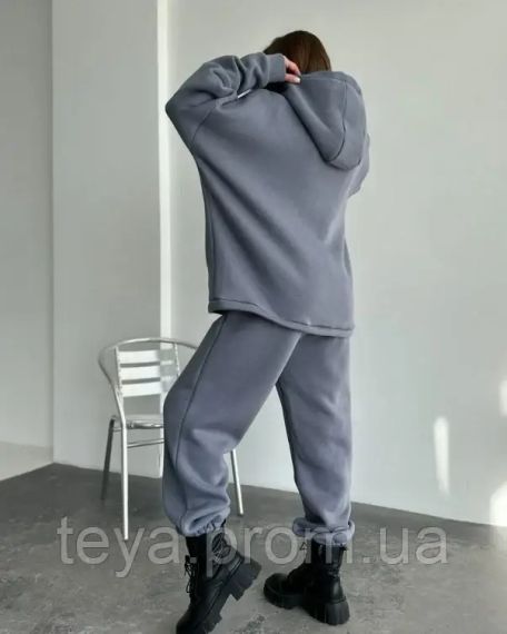 Спортивный костюм для женщин цвет серый размер L/XL FI_009403 | Зображення 2