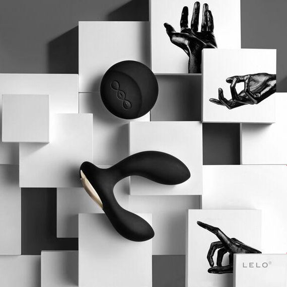 Массажер простаты LELO Hugo Black, 2 мотора, пульт ДУ, управление движением sexstyle | Зображення 2